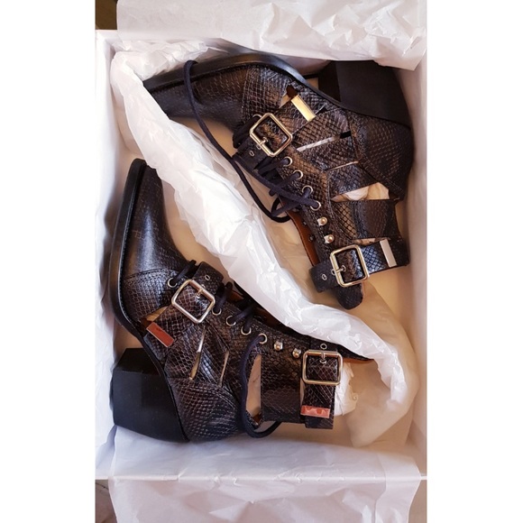 Chloe Rylee boots, Black, size 37.5. - Picture 7 of 8